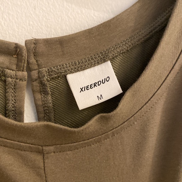 Olive Green Romper - Picture 3 of 5